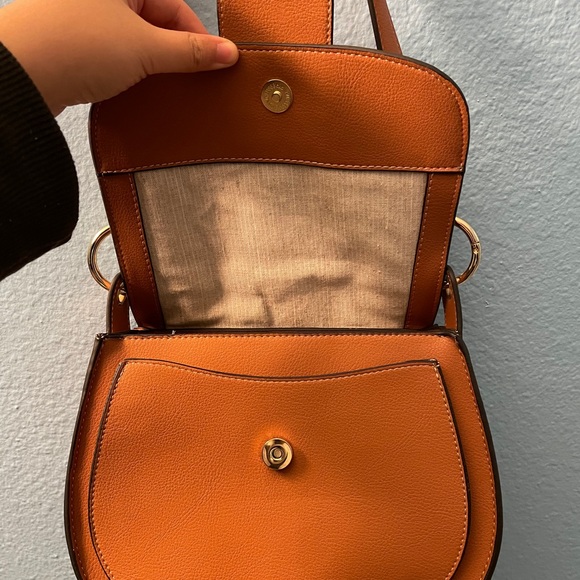 Brown Ringed Saddle Bag - Picture 5 of 7